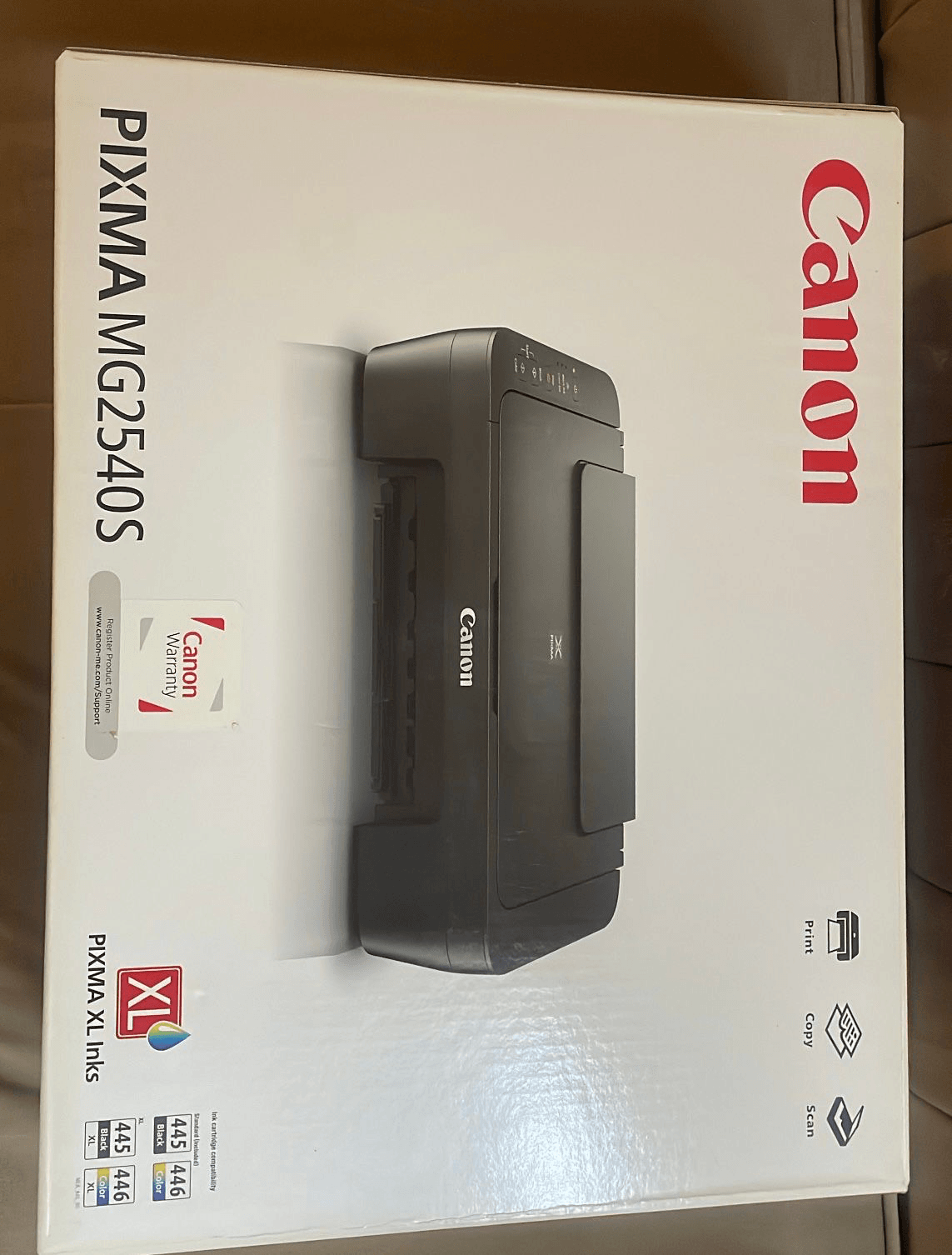طابعة Canon PIXMA MG2540S جديدة | طباعة ونسخ ومسح ضوئي - 1