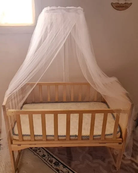 سرير اطفال خشب - 2