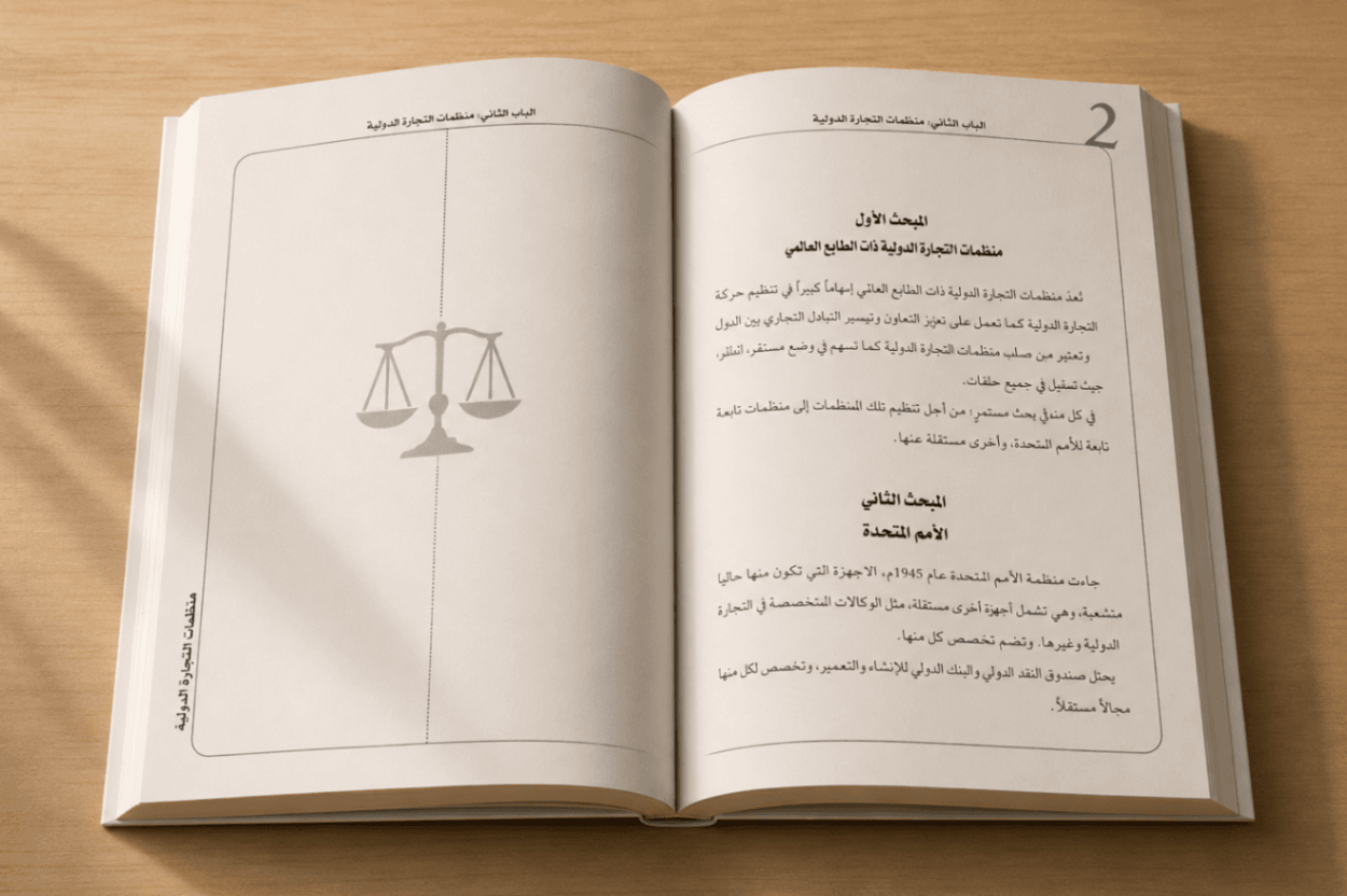 كتاب قانون التجارة الدوليه وتطبيقاته في المملكه العربيه السعوديه - 3