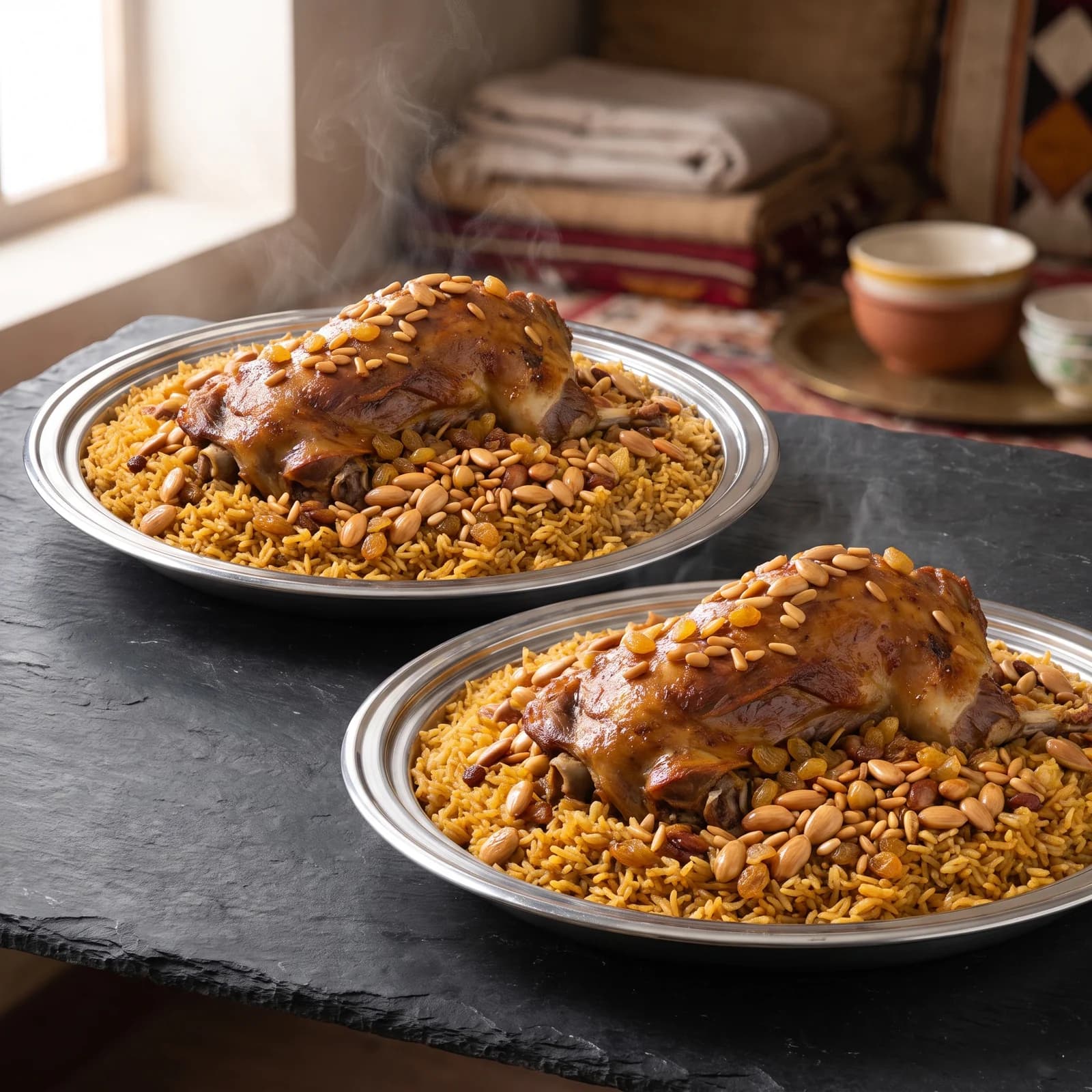طبخ صحنين ذبيحة