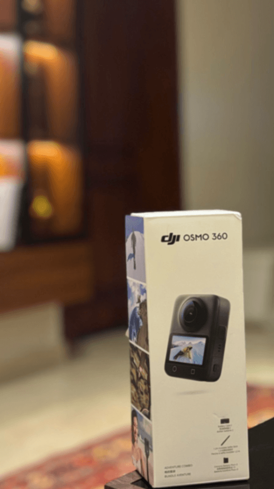 DJI .OSMO360 .جديده لم تستعمل وجميع أغراضها موجوده بكرتونها - 2
