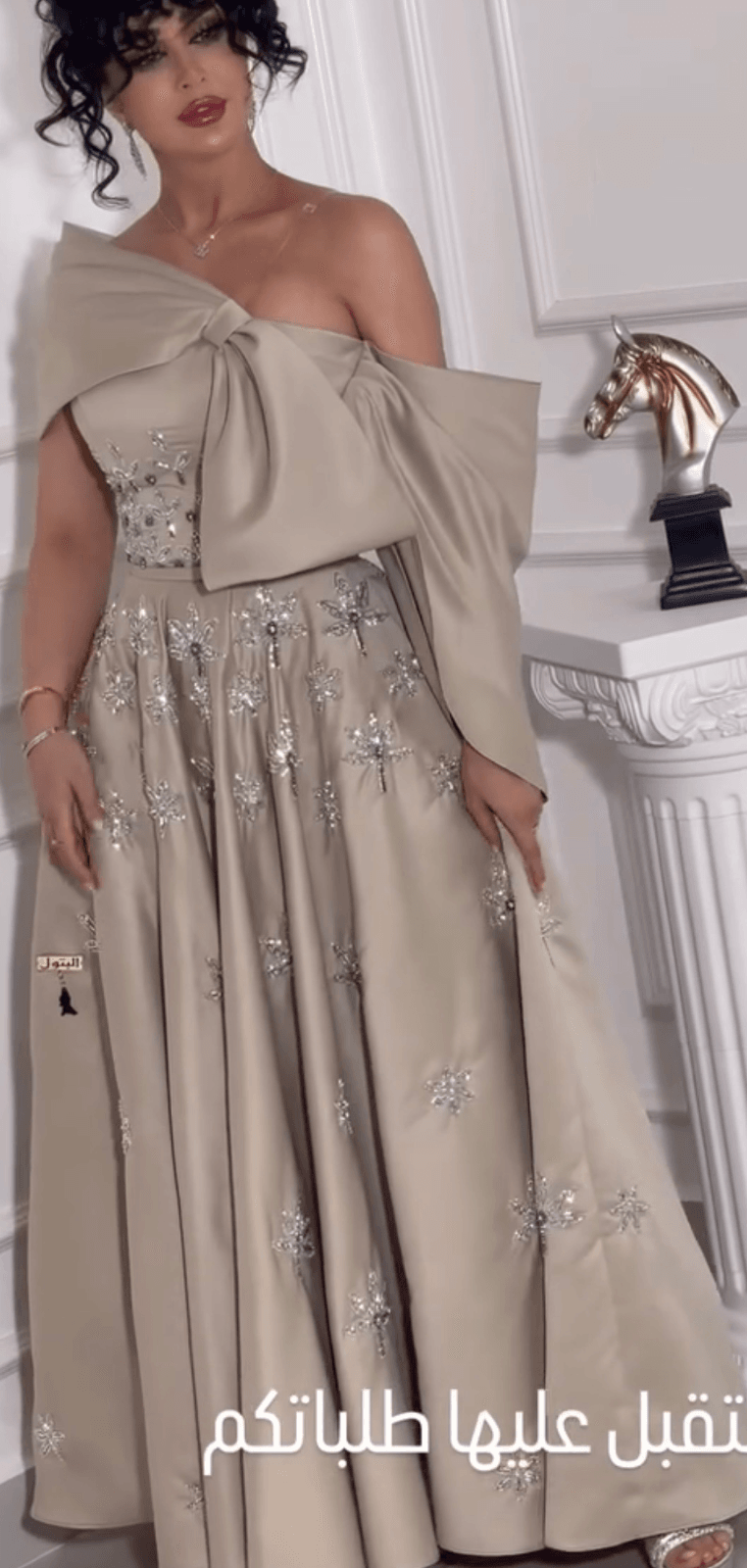 فستان لبسه وحده من مصممة بالكويت - 2